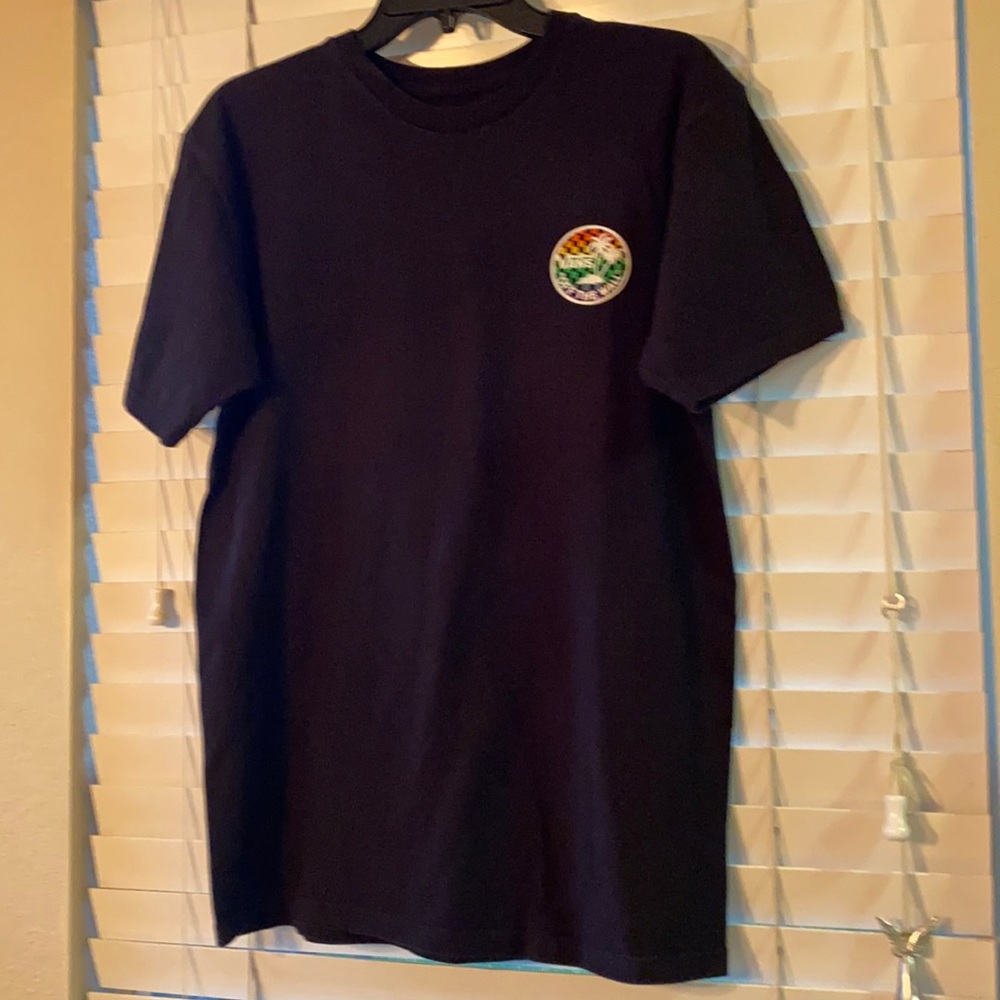 Vans Black Men’s short sleeve tee Size Medium